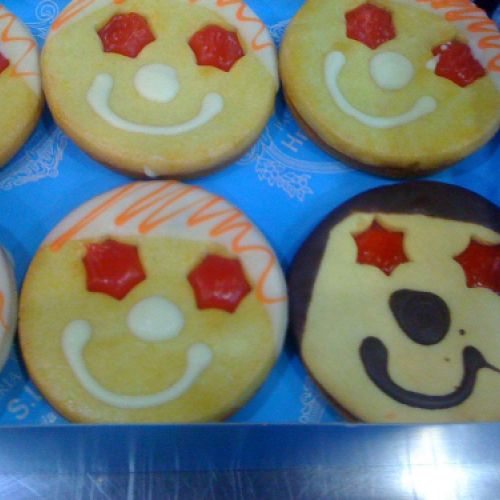 Pastas decoradas para celebración infantil