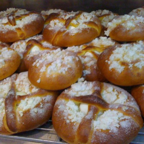 Algunas creaciones de bollería