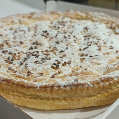 Tarta de crema Goyesca